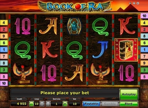 Символ игры Book of Ra Deluxe